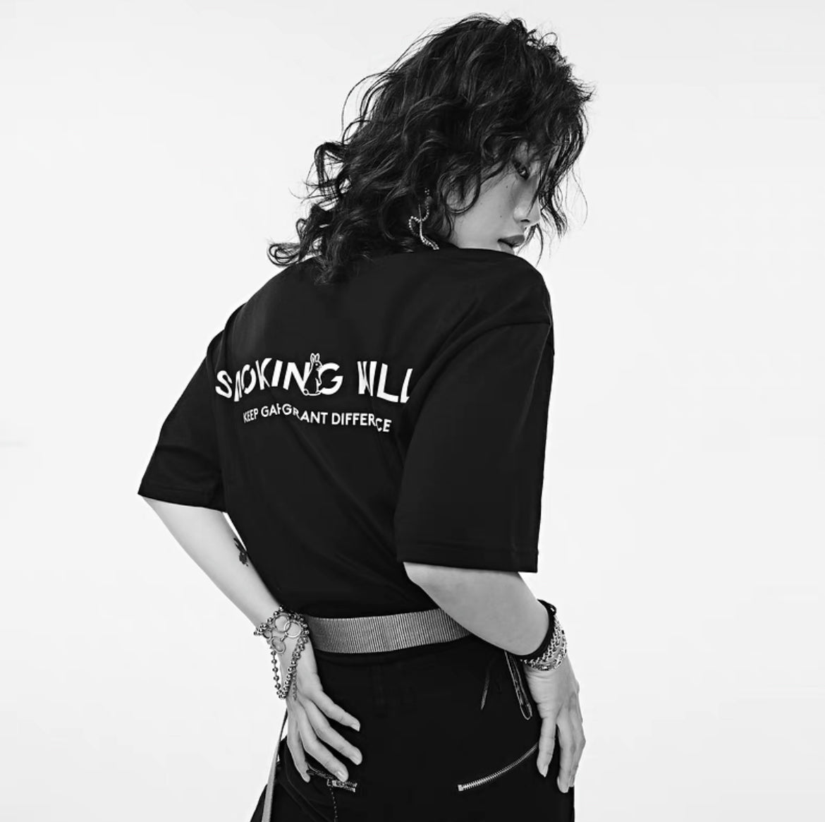 FR2 X GXG Smoking Kills Oversized Tee