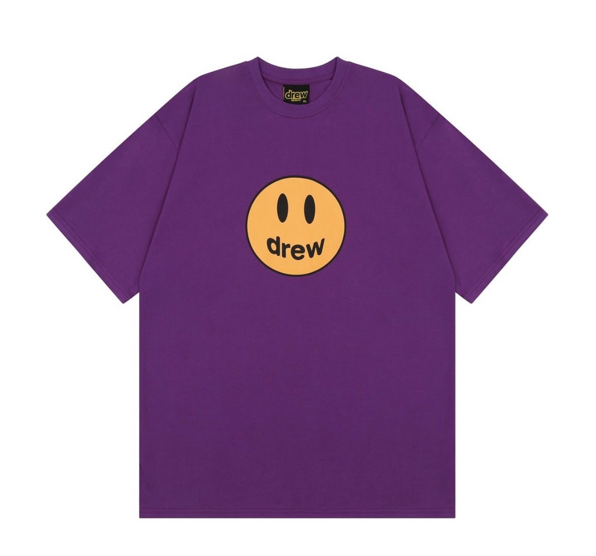 Online Drew House Mascot LS Tee-Magenta